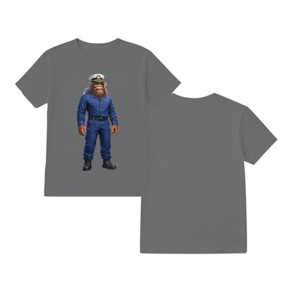 Bigfoot Sasquatch Coast Guard T-Shirt Gildan 5000 T Shirt