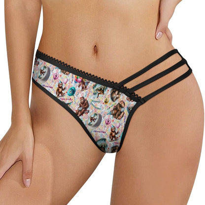 20 Bigfoot / Sasquatch, Sexy G String for Women