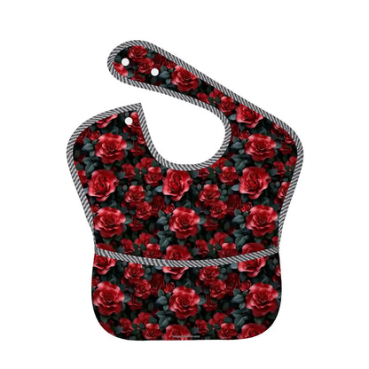 10 Flower Designs, Baby Bibs Customized Services