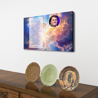 Charlie Kirk Memorial 20x30" Canvas Prints Wall Art