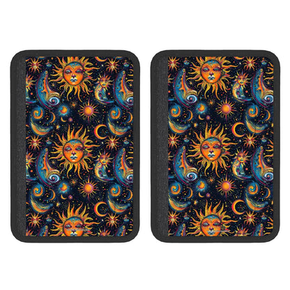 Astrology Design, Seat Belt Cover Pad For Adults 2 Pcs