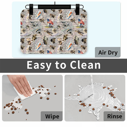 20 Misc Designs, Waterproof Pet Food Mat