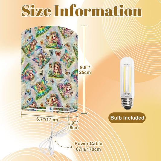 6 Fairy Designs, Wall Sconces, Set of 2, Plug In