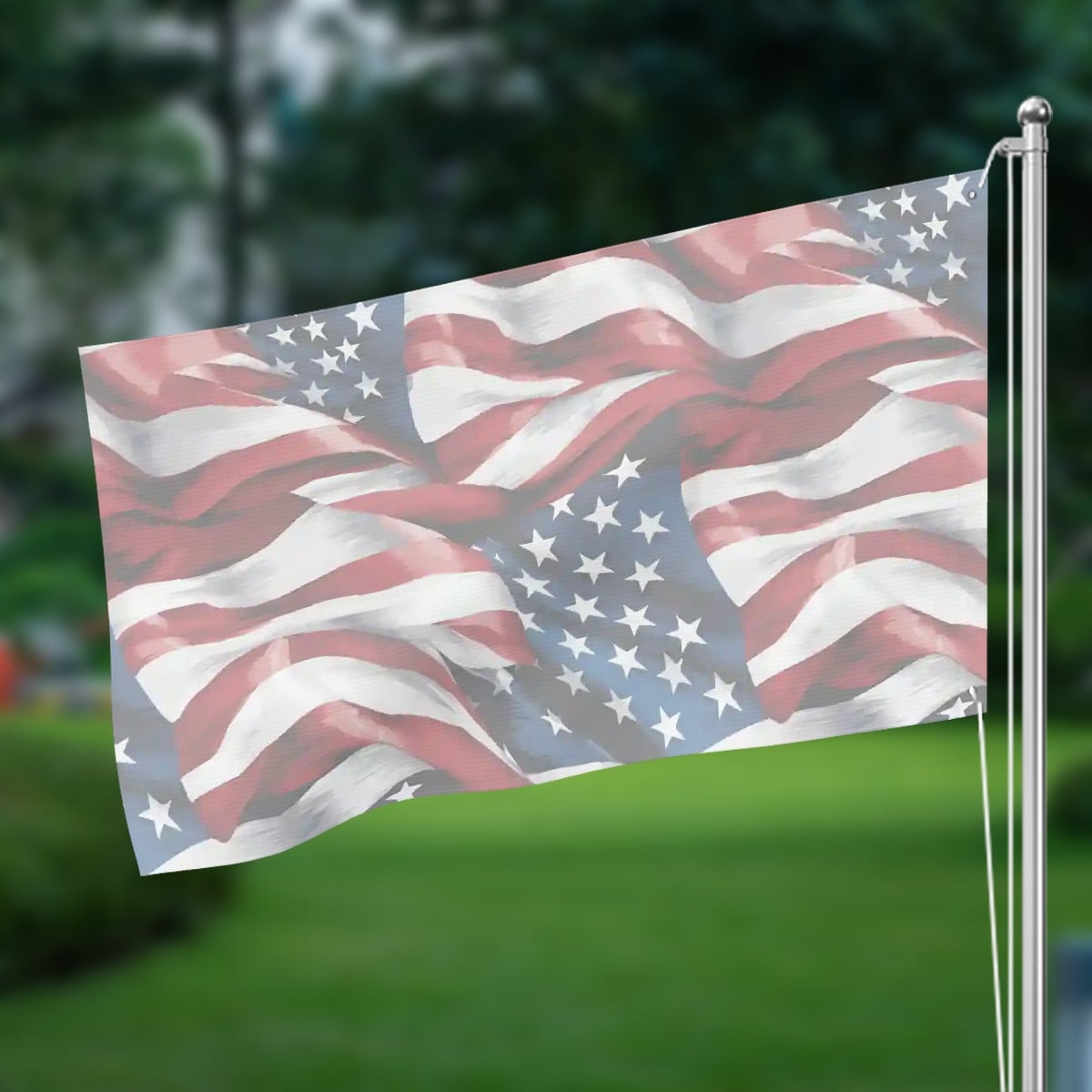 Charlie Kirk Three Layer Outdoor Double Sided Flag, 3’ x 5’