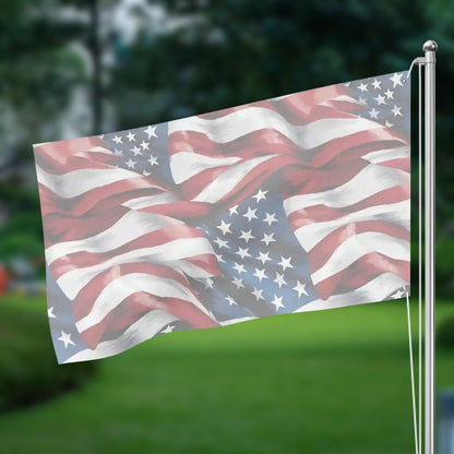 Charlie Kirk Three Layer Outdoor Double Sided Flag, 3’ x 5’