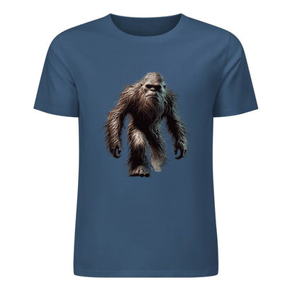 Bigfoot - Sasquatch Walking Short Sleeve Cotton T-Shirt