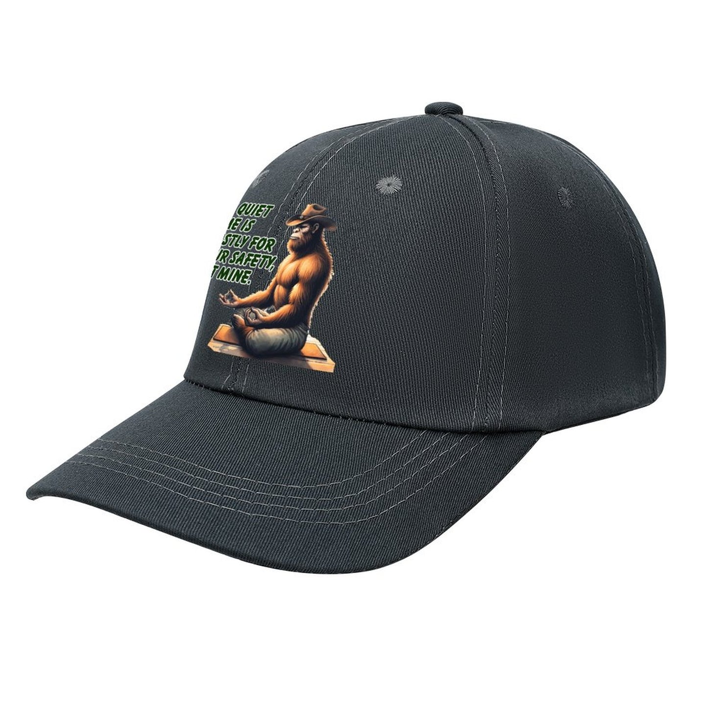 Bigfoot / Sasquatch “My quiet time..", Baseball Cap – 8 Colors