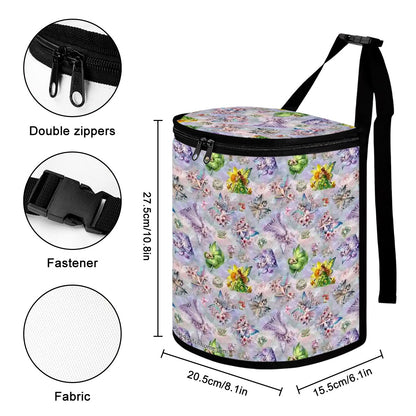 6 Fairy Designs, Bucket-Shaped Car Trash Bag