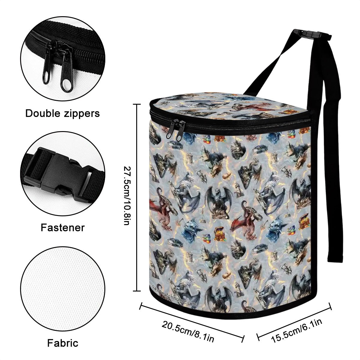 20 Misc Designs, Bucket-Shaped Car Trash Bag