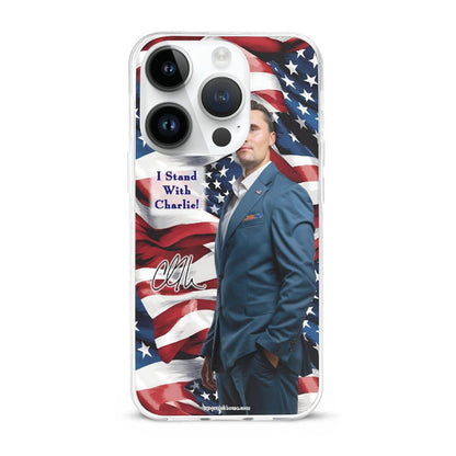 Charlie Kirk Memorial, TPU Apple iPhone 15 Series Case