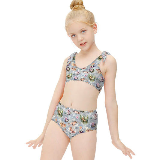 5 Fairy Designs Girl bikini swimsuits, Girl two piece swimsuit