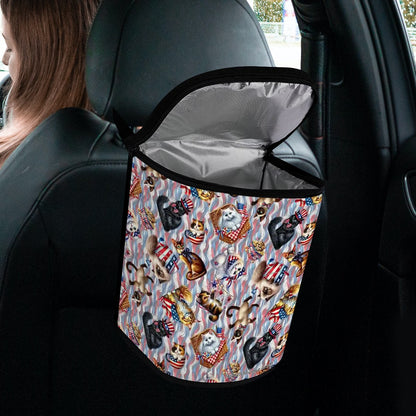 8 Patriot Designs, Bucket-Shaped Car Trash Bag