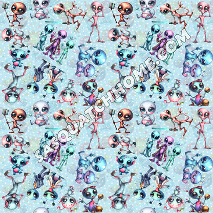 Alien Cotton Fabric 3