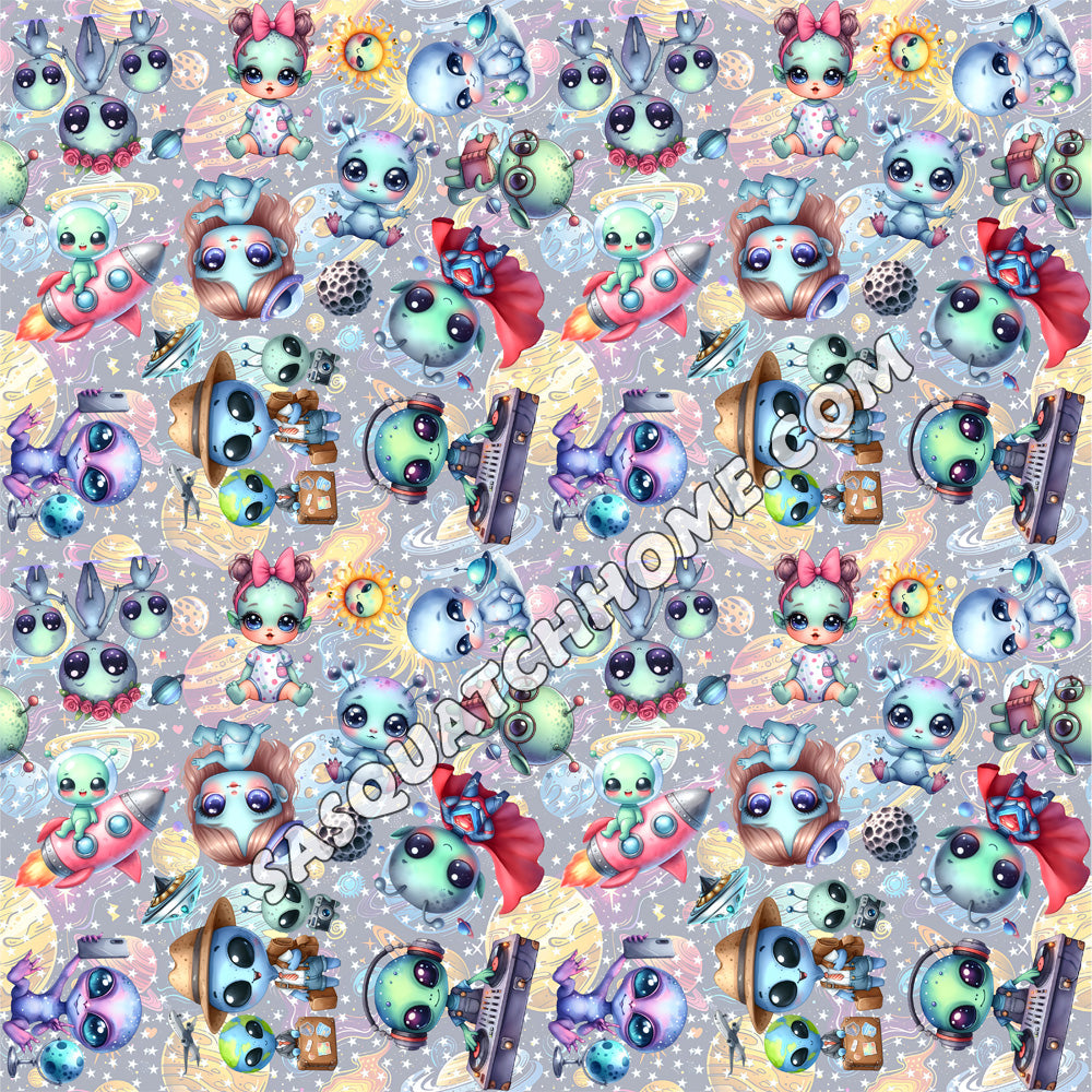 Alien Cotton Fabric 5