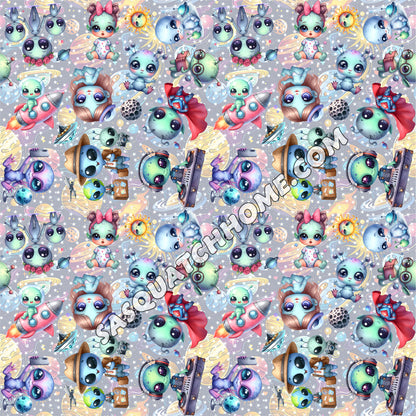 Alien Cotton Fabric 5