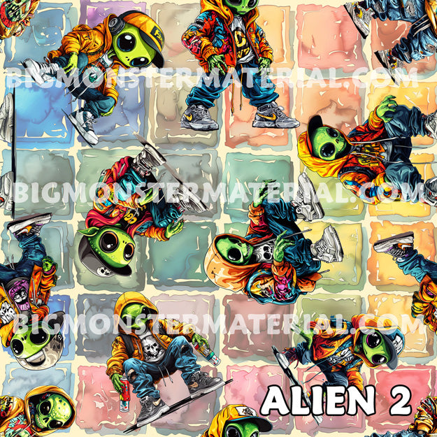 6 Alien Designs, Girl’s Sleeveless Dress