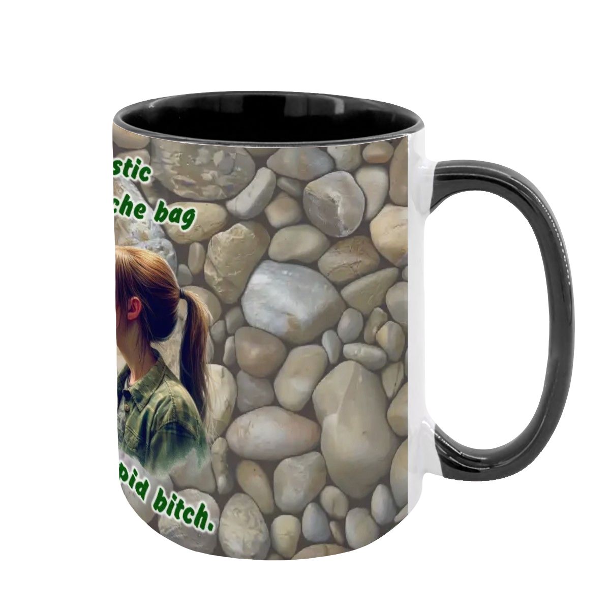 Sarcastic Sasquatch "I'll stop being..", Large 15 Ounce Colorful Mugs – Made In USA
