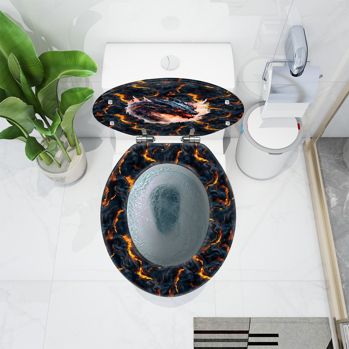 Fire Dragon, Universal Toilet Seat
