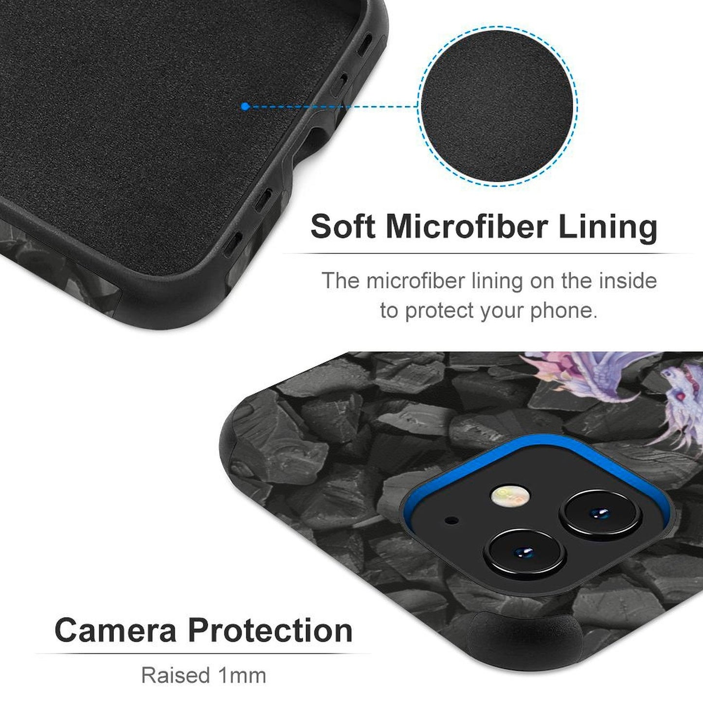 Purple Dragon, Microfiber iPhone 11 Cases