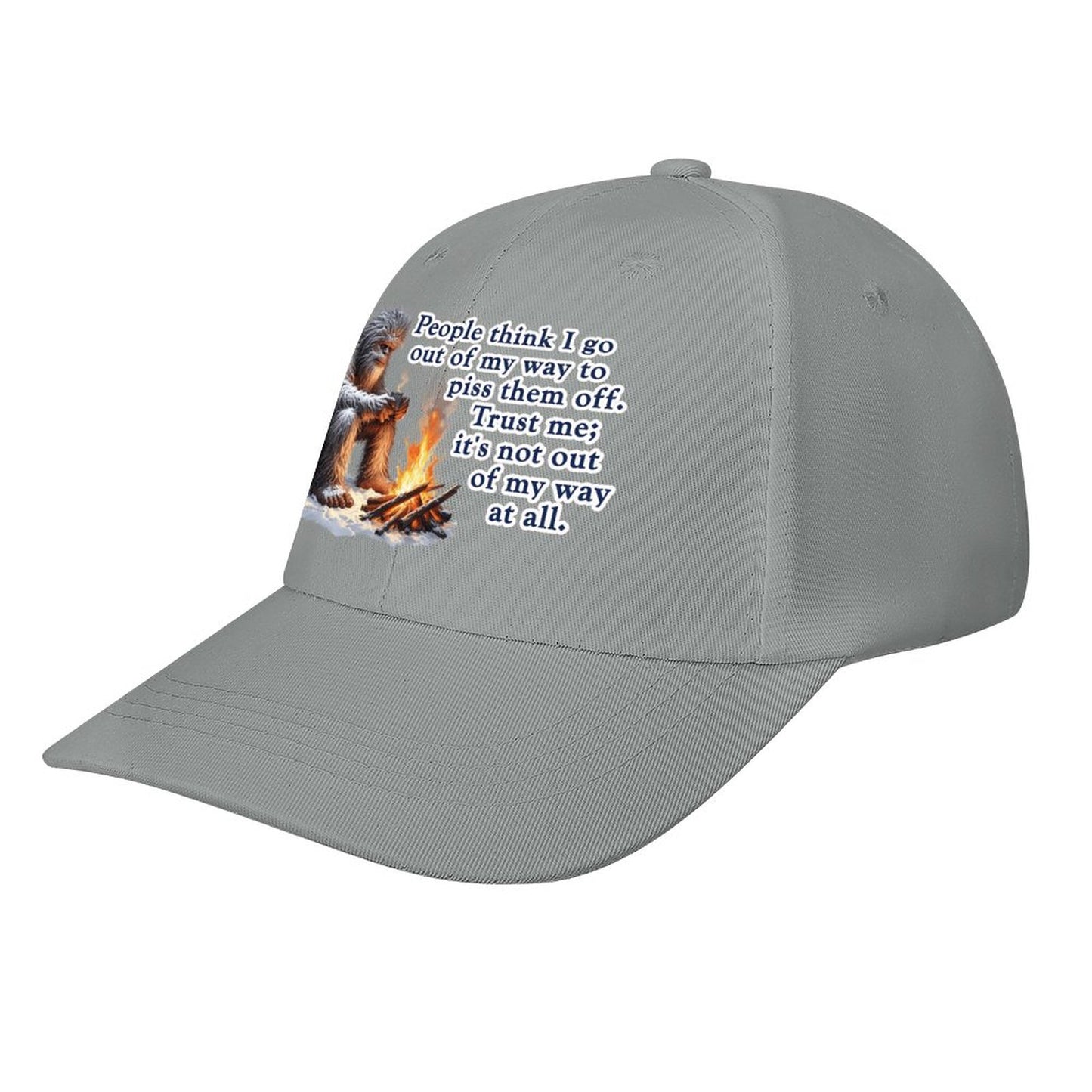 Sasquatch, Bigfoot, "Some people think..", Baseball Cap – 8 Colors