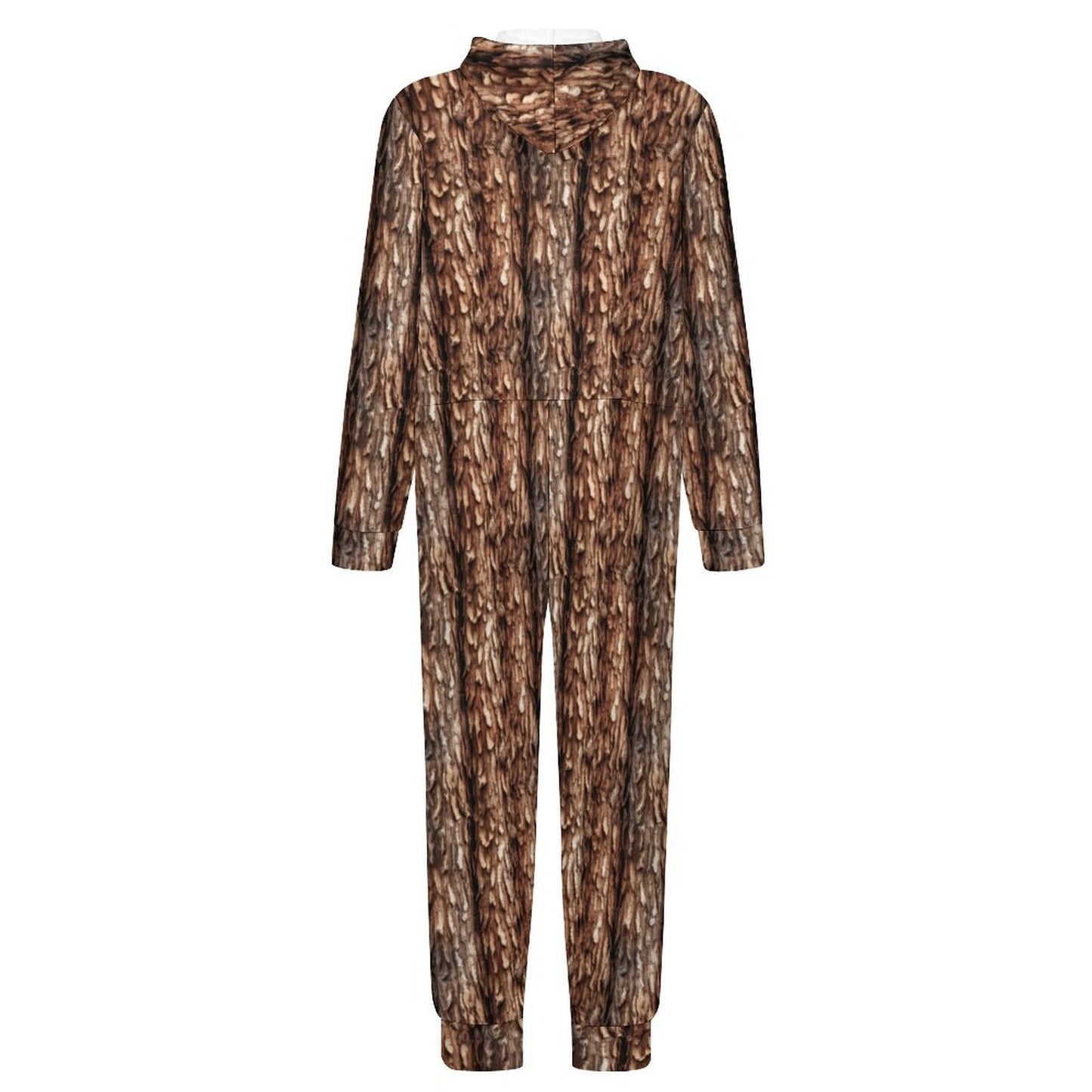 Cowboy Sasquatch, Youth Flannel Footless Zip up Pajama Jumpsuit