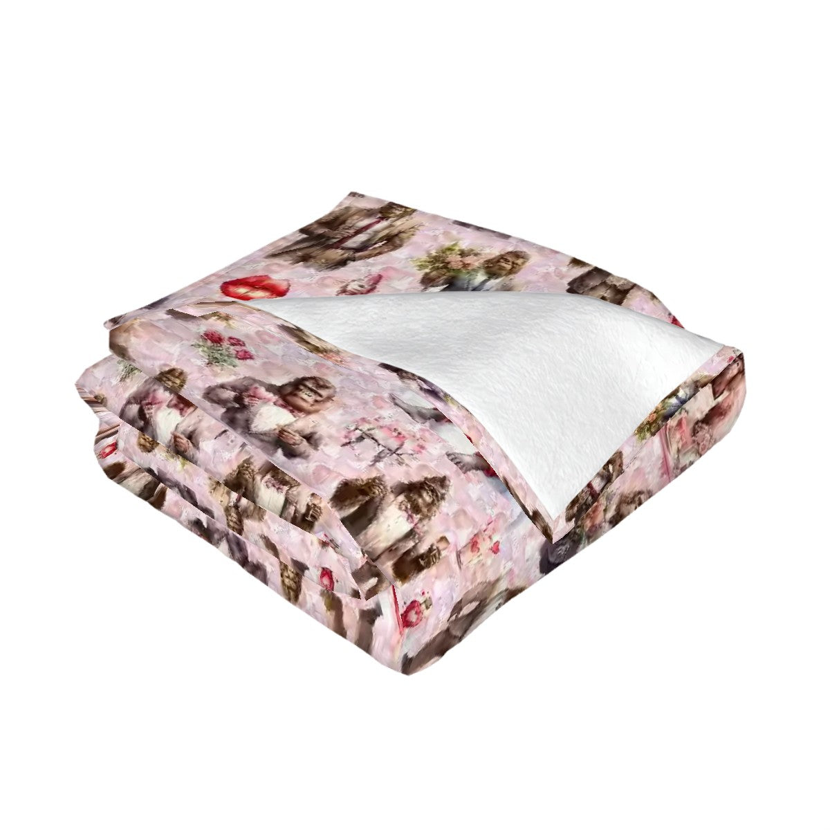 Sasquatch / Bigfoot 19 Designs - Soft Flannel Throw Blanket