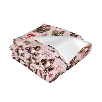 Sasquatch / Bigfoot 19 Designs - Soft Flannel Throw Blanket