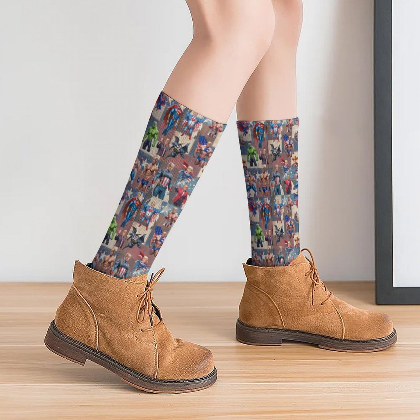 20 Donald Trump Designs, 15.5 Inch Tube Socks