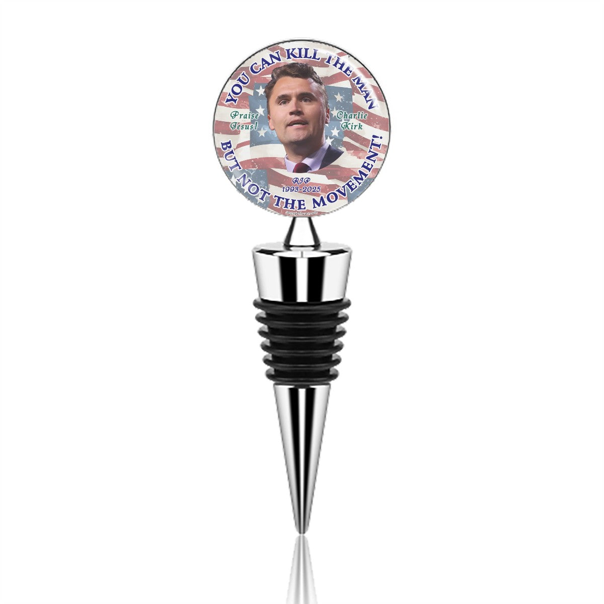 Charlie Kirk, Turning Point, Wine Bottle Stopper
