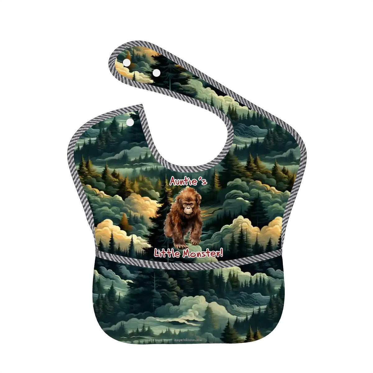 "Auntie's Little Monster", Baby Bibs Customized Services
