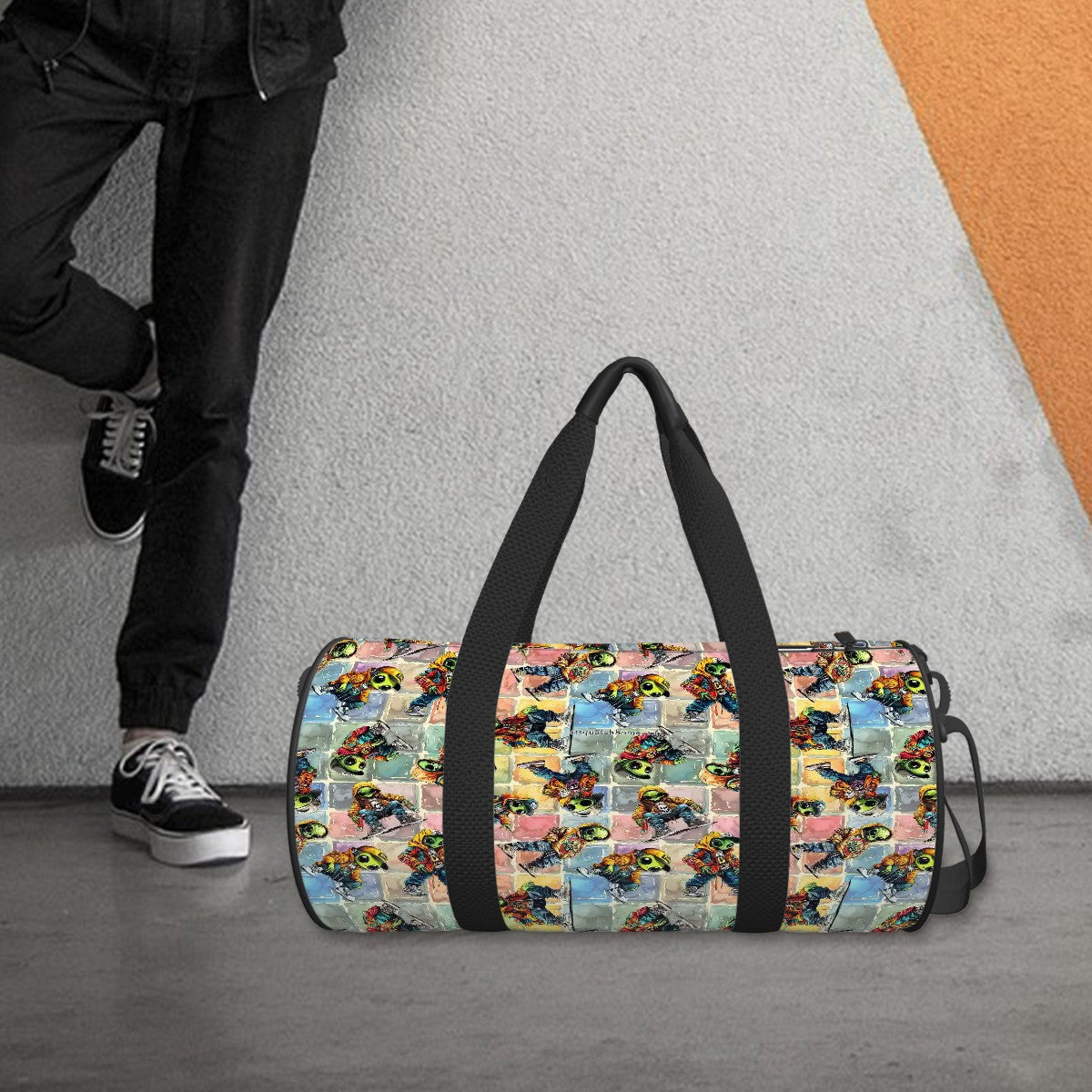 7 Alien Designs, Large Capacity Duffle Bag, Sports Bag, Duffle, Travel Bag