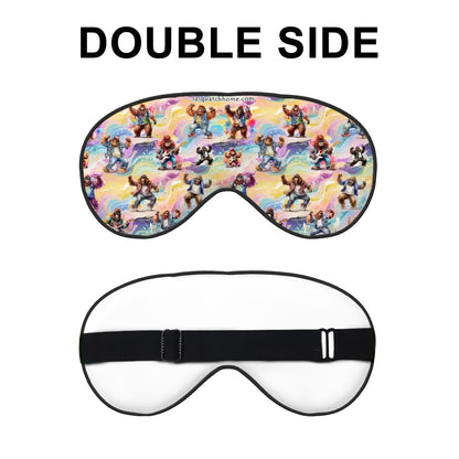 Boogie Sasquatch Soft Eye Polyester Eye Mask Light Blocker