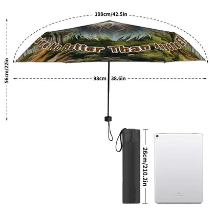 Sasquatch / Bigfoot Designs 38” UV Protection, Water Wicking Umbrella