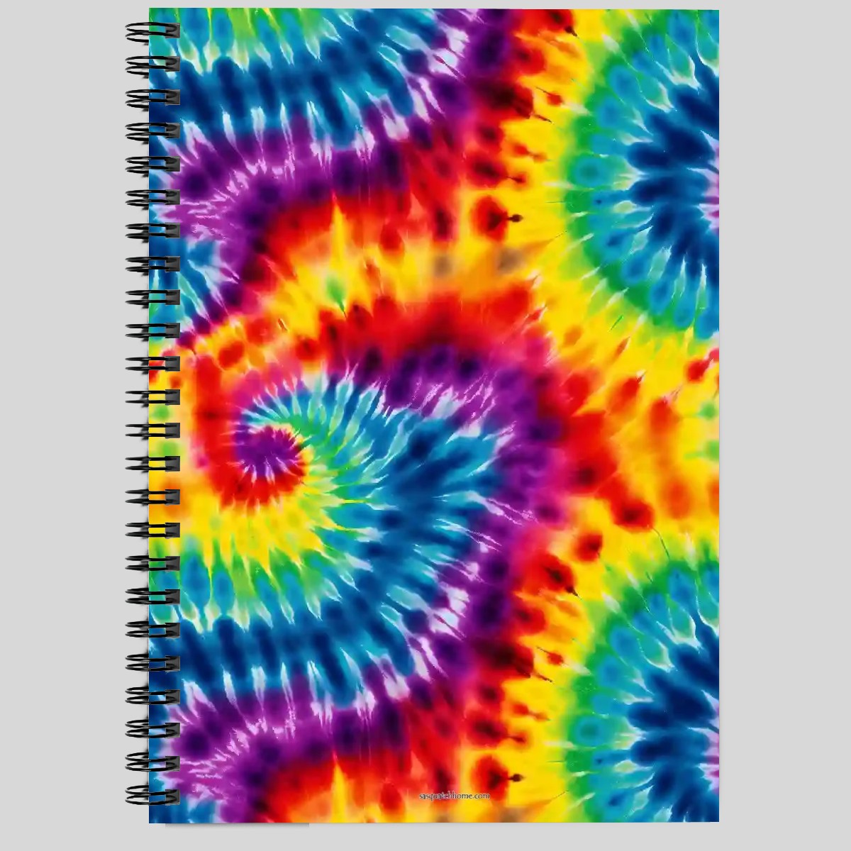 Tie Dye Themes Spiral Notebook, tie dye, notebook, spiral notebook