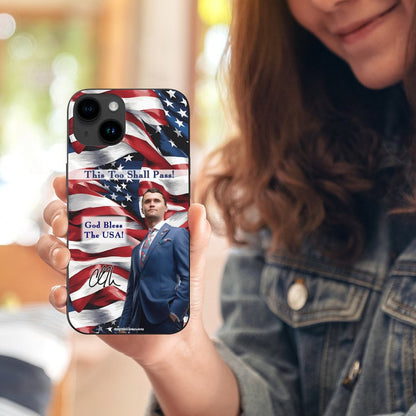 Charlie Kirk Memorial, TPU Apple iPhone 15 Case