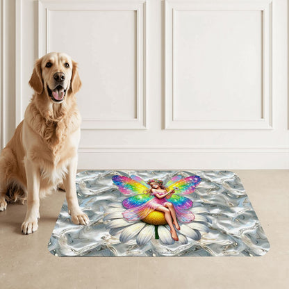 Fairy, Waterproof Pet Food Mat
