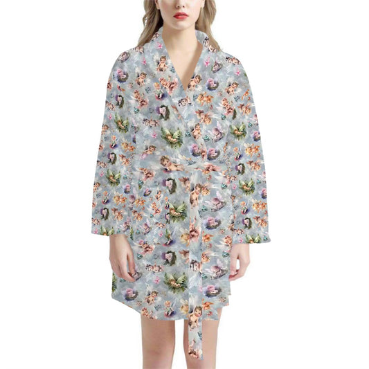 6 Fairy Designs, Women’s Bath Robe 33.5” Long
