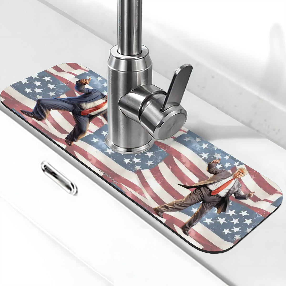 Donald Trump Dancing, Faucet Mat
