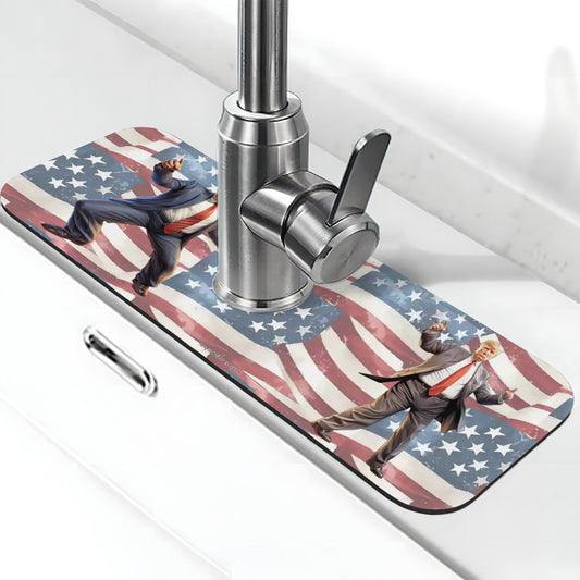 Donald Trump Dancing, Faucet Mat