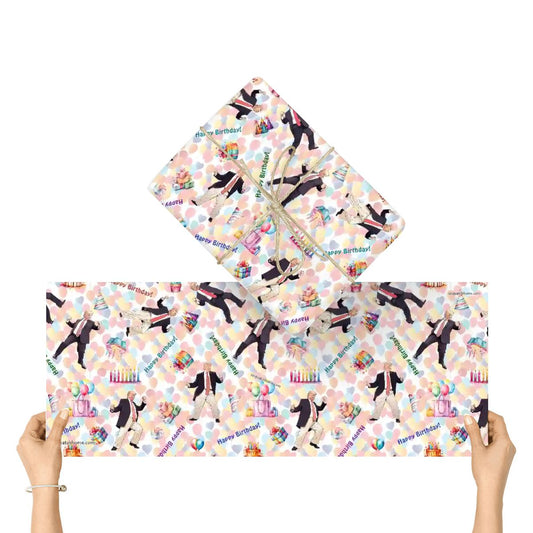 20 Donald Trump Designs, 3 Pack Gift Wrapping Paper Sheets