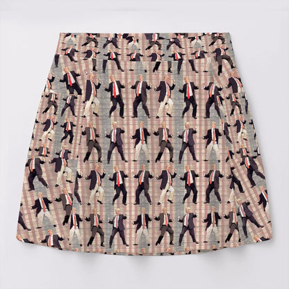 10 Donald Trump Designs, Women’s Milk Silk Sports Skorts with Pockets