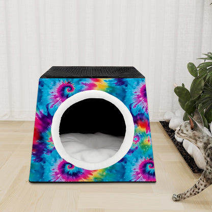 19 Tie Dey, Space Capsule Pet Bed