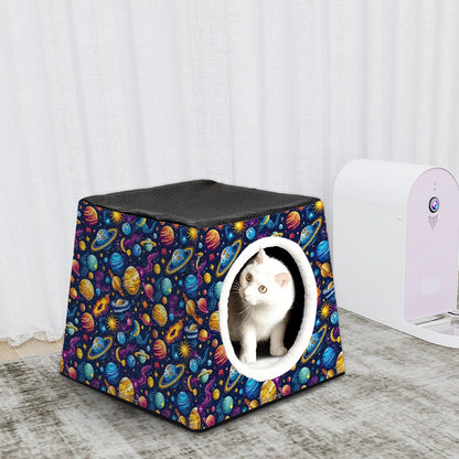 12 Galaxy / Outer Space Capsule Pet Bed