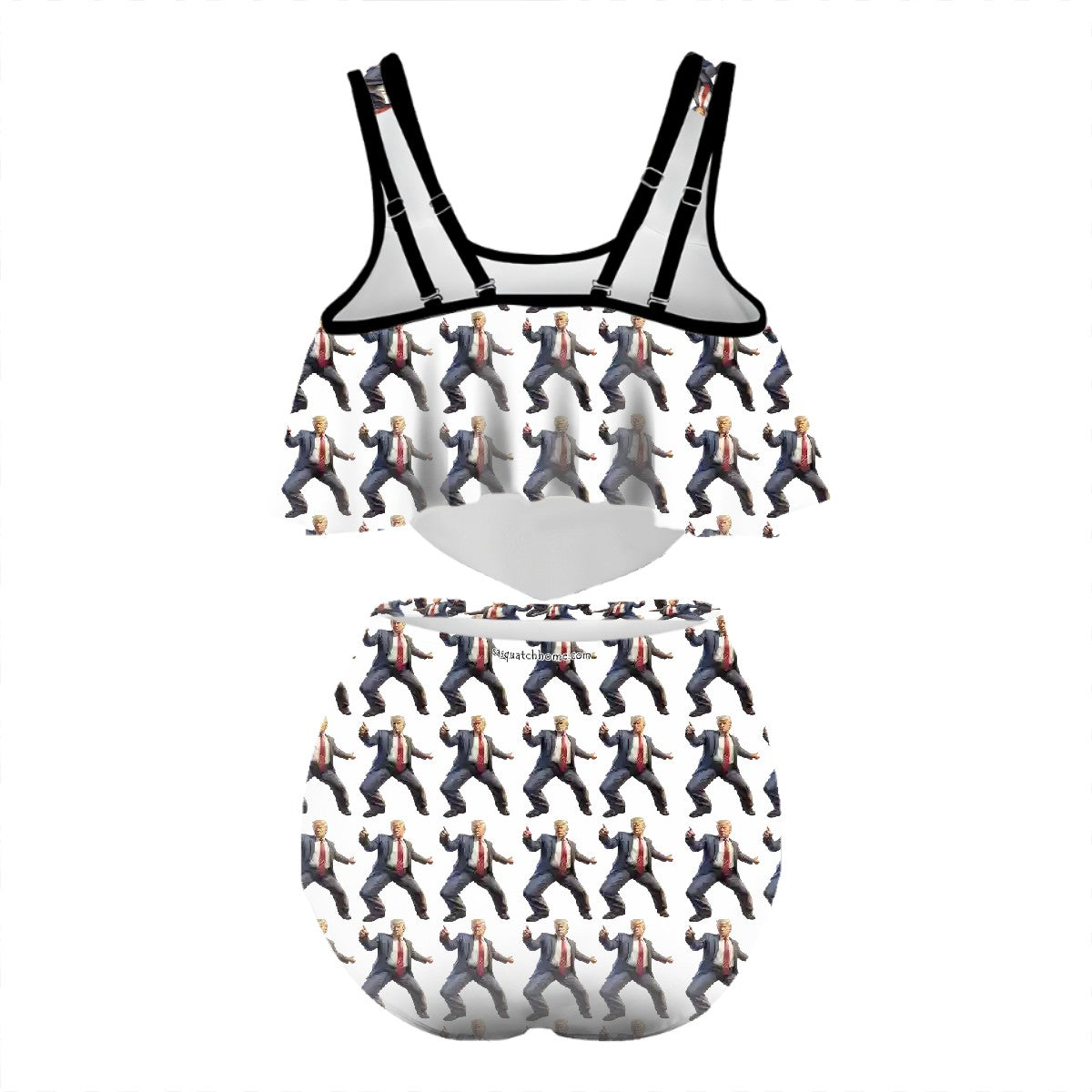 Two-piece Sasquatch Size Bikini - Donald Trump, MAGA, Patriotic Designs