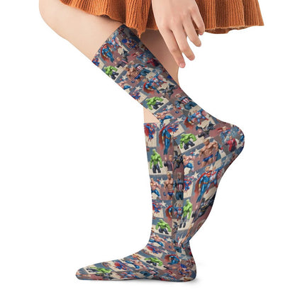 20 Donald Trump Designs, 15.5 Inch Tube Socks