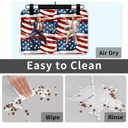 Donald Trump Dance, Waterproof Pet Food Mat