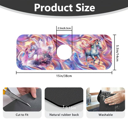 Unicorn Themed, Faucet Mat