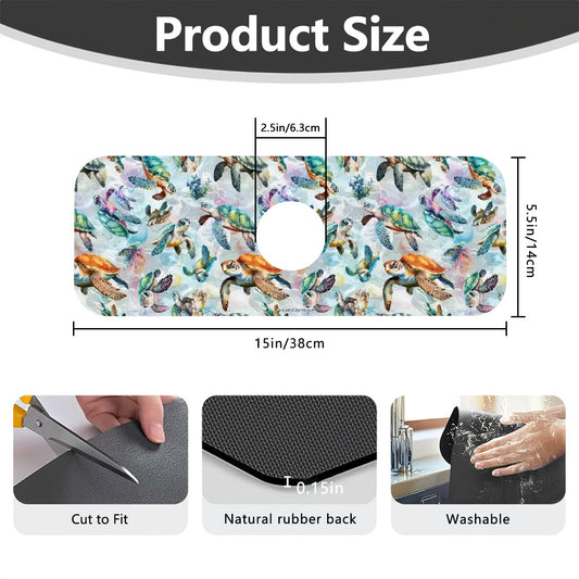 10 Animal Designs, Faucet Mat