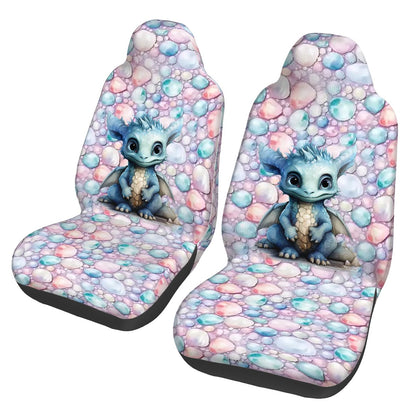 Baby Dragon, Set of 2 Front Auto Seat Cover