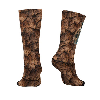 Cowboy Bigfoot Sasquatch Children’s Polyester Socks